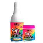 Ilike Brilho de Unicórnio Duo Kit Shampoo 500ml+ Máscara 250g - Ilike Professional