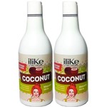 Ficha técnica e caractérísticas do produto Ilike 2 Shampoo Hidratante Coconut 500ml com Óleo de Coco - Ilike Professional