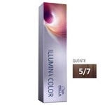 Ficha técnica e caractérísticas do produto Illumina Color 5/7 Castanho Claro Marrom Wella 60ml