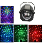 Ficha técnica e caractérísticas do produto HUN Iluminação LED para palcos DJ Magic Ball 2 em 1 (casca preta)