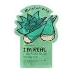 Ficha técnica e caractérísticas do produto I'm Real Aloe Mask Sheet Moisturizing - Tony Moly - 21ml