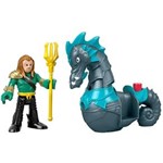 Ficha técnica e caractérísticas do produto Imaginext - Aquaman e Cavalo Marinho - Fisher Price Mattel
