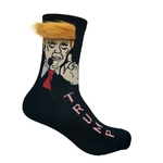 Ficha técnica e caractérísticas do produto Imprimir Presidente Donald Trump Meias Unisex engraçado Adulto Casual Falso Stocking 3D Socks cabelo