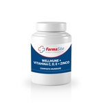 Imunidade Wellmune + Vitamina C + Zinco Com 30 Cápsulas