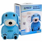 Ficha técnica e caractérísticas do produto Inalador Nebulizador Infantil Azul Bivolt - G-tech