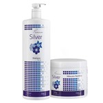 INATIVO Doux Clair Silver Premium Kit Silver Gloss Professional System Shampoo e Máscara - Doux Clair