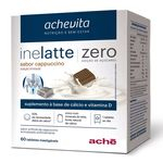 Ficha técnica e caractérísticas do produto Inelatte Zero Sabor Cappuccino C/ 60 Tabletes Mastigáveis