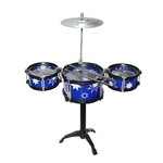 Ficha técnica e caractérísticas do produto Infant Simulation Drum Set Musical Instruments Jazz Musical Toys Gift