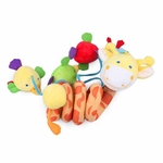 Ficha técnica e caractérísticas do produto Amyove Lovely gift Infantil bonito dos desenhos animados espiral Berço de suspensão de Bell Rattle Toy para Stroller Set