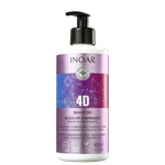 Ficha técnica e caractérísticas do produto Inoar 4D - Shampoo 400ml 