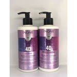 Ficha técnica e caractérísticas do produto Inoar 4D Shampoo e Condicionador 400ml