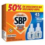 Ficha técnica e caractérísticas do produto Inseticida Eletrico Sbp 45noites Leve 2 50% Desconto Seg Un