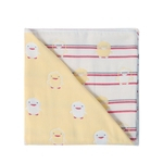 Ficha técnica e caractérísticas do produto Insular bebê de gavetas Blanket 6 camadas de algodão Muslin Infante recém-nascido de banho de toalha 110 * 110 centímetros