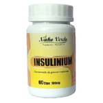 Ficha técnica e caractérísticas do produto Insulinium 60 cáps. 500 mg. Ninho Verde