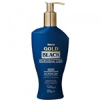 Shampoo Intensificador do Efeito Liso Definitive Liss Gold Black Amend...