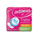 Ficha técnica e caractérísticas do produto Intimus - Absorvente Cobertura Seca Sem Abas - 8un