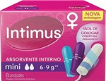 Ficha técnica e caractérísticas do produto Intimus Absorvente Interno Mini, 8 Unidades