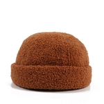 Ficha técnica e caractérísticas do produto Amyove Lovely gift Inverno berbere velo Landlord Hat Simples Moda Beret Feminino