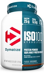 Ficha técnica e caractérísticas do produto ISO 100 Hydrolyzed (3LBS/1.346g) - Dymatize Nutrition