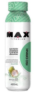 Ficha técnica e caractérísticas do produto Iso Drink Agua de Coco 480ml - Max Titanium
