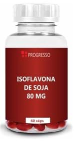 Ficha técnica e caractérísticas do produto Isoflavona de Soja 80 Mg 60 Cápsulas