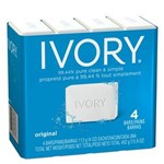 Ficha técnica e caractérísticas do produto Ivory Bar Soap - Sabonete em Barra 4 Unidades