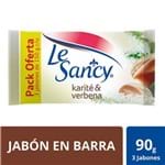 Ficha técnica e caractérísticas do produto Jabón En Barra Le Sancy 3 Unid de 90 G C/u, Verbena&Karité