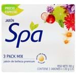 Ficha técnica e caractérísticas do produto Jabón En Barra Spa, Premium Mix 130 G, 3 Unid.