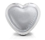 Ficha técnica e caractérísticas do produto Jacki Design Espelho de Bolsa Coração Cor Prata
