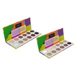 Ficha técnica e caractérísticas do produto Jasmyne - Kit 2 Paletas de Sombras Matte de Amor - V292 Cor a B