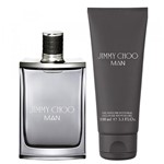 Ficha técnica e caractérísticas do produto Jimmy Choo Man Eau de Toilette Jimmy Choo - Kit de Perfume Masculino 50ml + Gel de Banho 100ml