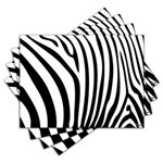 Ficha técnica e caractérísticas do produto Jogo Americano - Zebra com 4 Peças - 058Jo