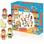 Ficha técnica e caractérísticas do produto Jogo da Memória Esportes - Brincadeira de Criança - Brincadeira de Crianca