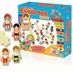 Ficha técnica e caractérísticas do produto Jogo Da Memória Esportes - Brincadeira De Criança
