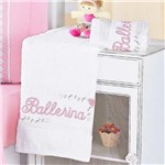 Ficha técnica e caractérísticas do produto Jogo de Banho Solteiro Kids Ballerina 02 Peças - Batistela Baby