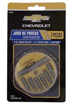 Ficha técnica e caractérísticas do produto Jogo de Pontas Parafusadeira 7 Peças Chevrolet Gm