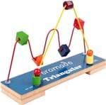 Ficha técnica e caractérísticas do produto Jogo Educativo Brinquedo Educativo Aramado Triangular - Carlu
