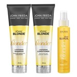 Ficha técnica e caractérísticas do produto John Frieda Sheer Blonde Shampoo + Cond.+ Spray Clareador