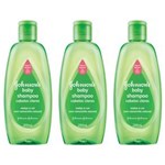 Ficha técnica e caractérísticas do produto Johnsons Baby Cabelos Claros Shampoo 200ml - Kit com 03