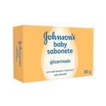 Ficha técnica e caractérísticas do produto Johnson's Baby Sabonete Glicerinado Mel e Vitamina e com 80g