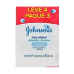 Ficha técnica e caractérísticas do produto Johnson's Baby Sabonete Original em Barra 80g Cada Leve 4 Pague 3 - Johnson Johnson