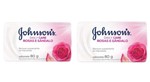 Ficha técnica e caractérísticas do produto Johnson's - Kit com 2 Sabonete Daily Care Rosas e Sândalo - Johnson's Baby