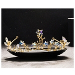 Ficha técnica e caractérísticas do produto Jóias HG025 nupcial Crown Rhinestone Crown Rhinestone casamento da noiva da Coroa Grande