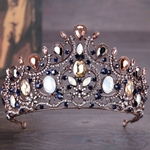 Ficha técnica e caractérísticas do produto Jóias HG081 nupcial Crown Rhinestone Crown Rhinestone casamento da noiva da Coroa Grande