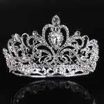 Ficha técnica e caractérísticas do produto Jóias HG211 nupcial Crown Círculo Crown Rhinestone casamento da noiva da Coroa Grande