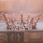 Ficha técnica e caractérísticas do produto Jóias HG197 nupcial Crown Rhinestone Crown Rhinestone casamento da noiva da Coroa Grande