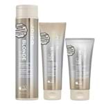 Joico Blonde Life Brightening Kit - Máscara + Condicionador + Shampoo Kit