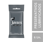 Ficha técnica e caractérísticas do produto Jontex Preservativo Camisinha Lubrificado 6 Unidades