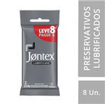Ficha técnica e caractérísticas do produto Jontex Preservativo Camisinha Lubrificado Leve 8 Pague 6
