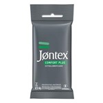 Ficha técnica e caractérísticas do produto Jontex Preservativo Lubrificado Confort Plus 6 Unidades